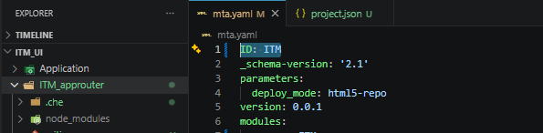 ITM ApplicationID