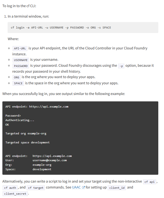 ITM Deployment BTP Login