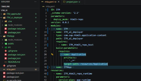 ITM Application EntryPoint